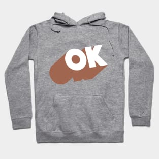 OK //// Ok Logo Blocky Design #1 Hoodie